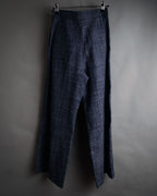 “Christian Dior” 2021 Sailor front wide trousers