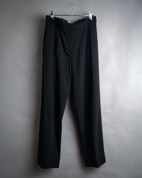 -SPECIAL- “HERMÈS“ 2000’s wool tailored trousers