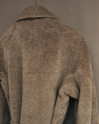“Max Mara” 00’s-10’s Textured wool silk cashmere long coat