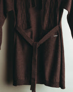 "CELINE" 90's-00's Soft angora blend kids knit sweater dress