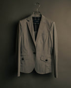 “BURBERRY LONDON” 2000’s Tailored light grey pants suit