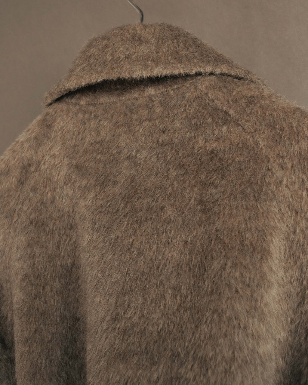 “Max Mara” 00’s-10’s Textured wool silk cashmere long coat