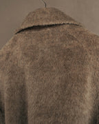 “Max Mara” 00’s-10’s Textured wool silk cashmere long coat