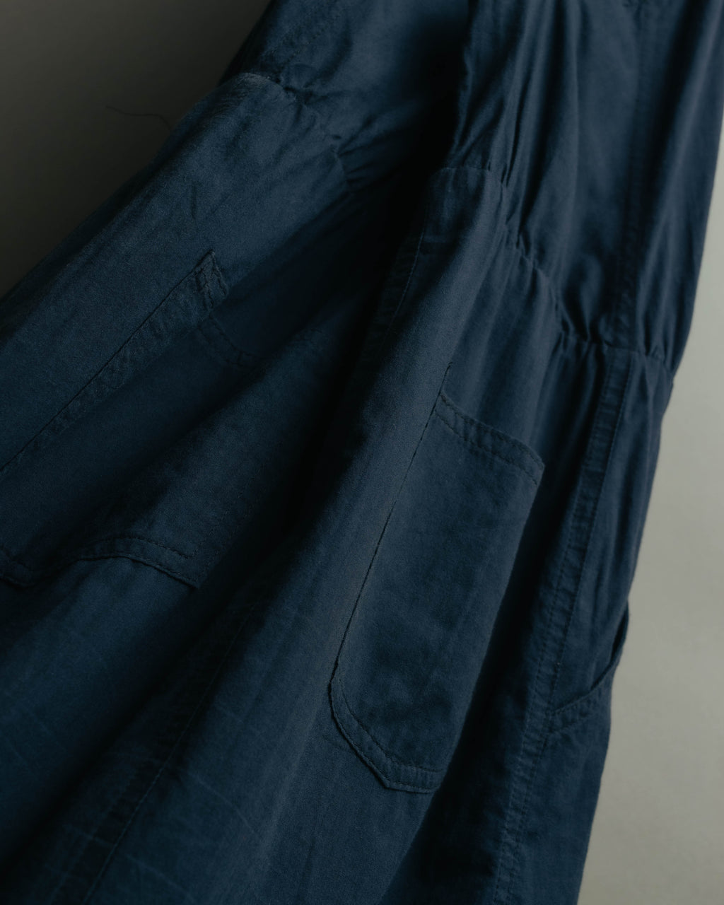 "Veronique Branquinho" 90's-00's Lightweight cotton strappy maxi dress
