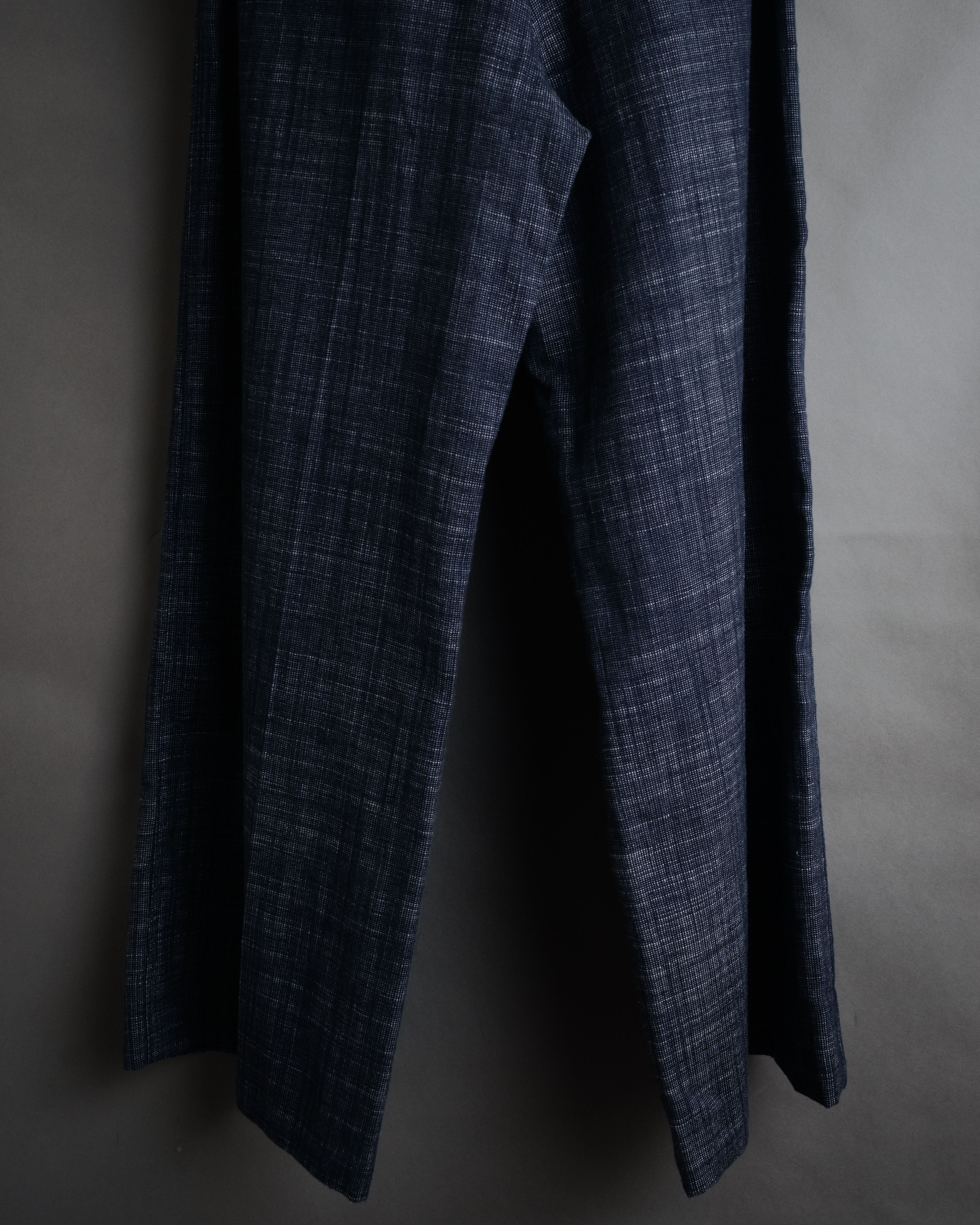 “Christian Dior” 2021 Sailor front wide trousers