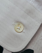 "CELINE" 90's-00's Textured long sleeve dress shirt