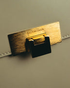 "BALENCIAGA" 2010's Structured leather top handle bag