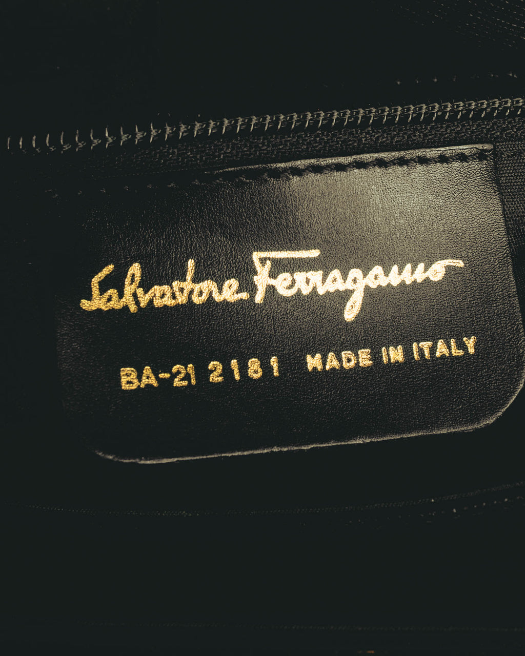 "Salvatore Ferragamo" 00's-10's Embossed leather top-handle bag