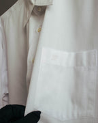 "CELINE" 90's-00's Textured long sleeve dress shirt