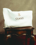 –SPECIAL– "GUCCI" 70's Classic horsebit shoulder bag