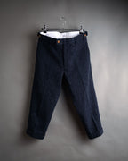 “visvim” 2014 AW Nep tweed cinch back trousers