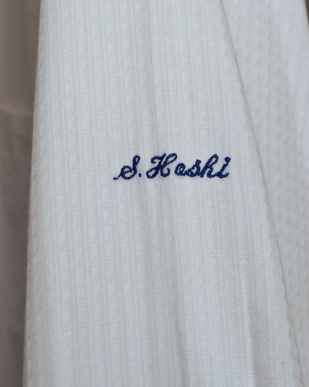 "CELINE" 90's-00's Textured long sleeve dress shirt