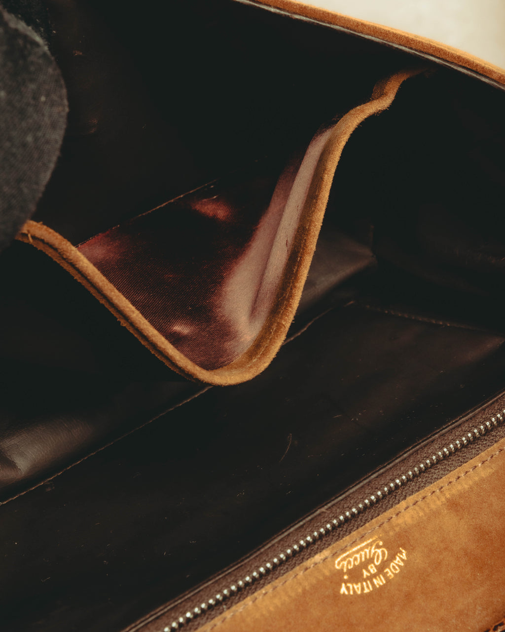 –SPECIAL– "GUCCI" 70's Classic horsebit shoulder bag
