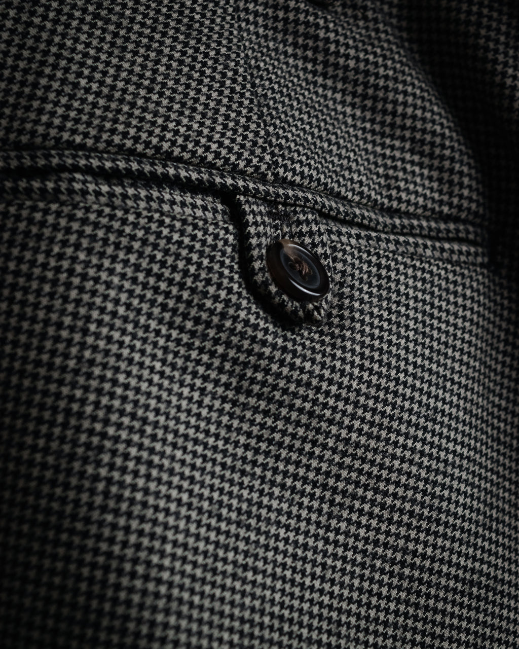 “Polo by Ralph Lauren” 90’s Houndstooth two tuck wool trousers