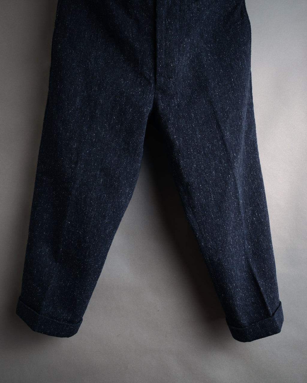 “visvim” 2014 AW Nep tweed cinch back trousers