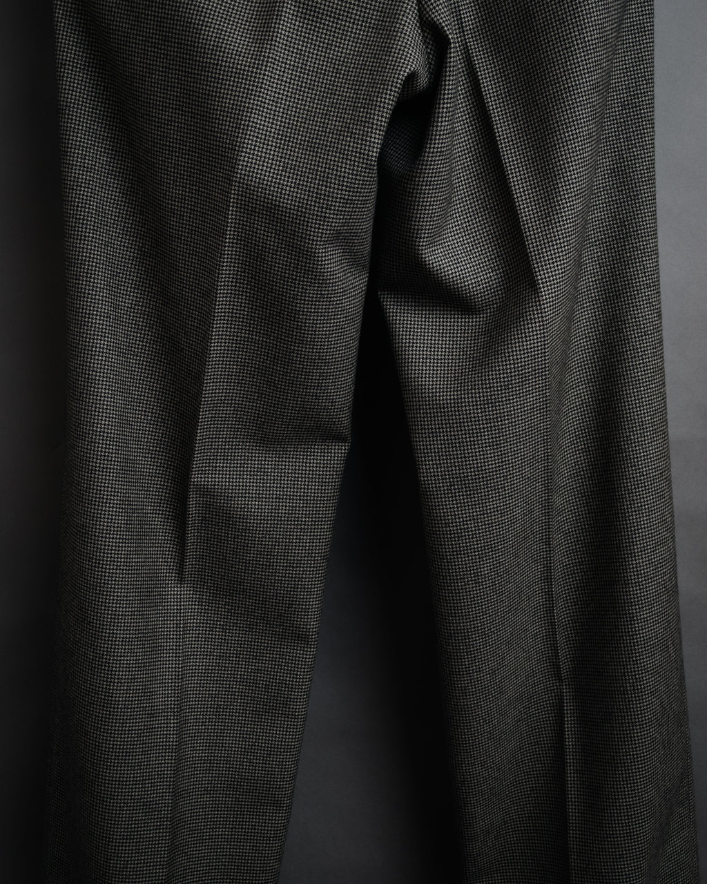 “Polo by Ralph Lauren” 90’s Houndstooth two tuck wool trousers