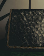 "LOEWE" 1990s to early 2000 ostrich leather shoulder bag
