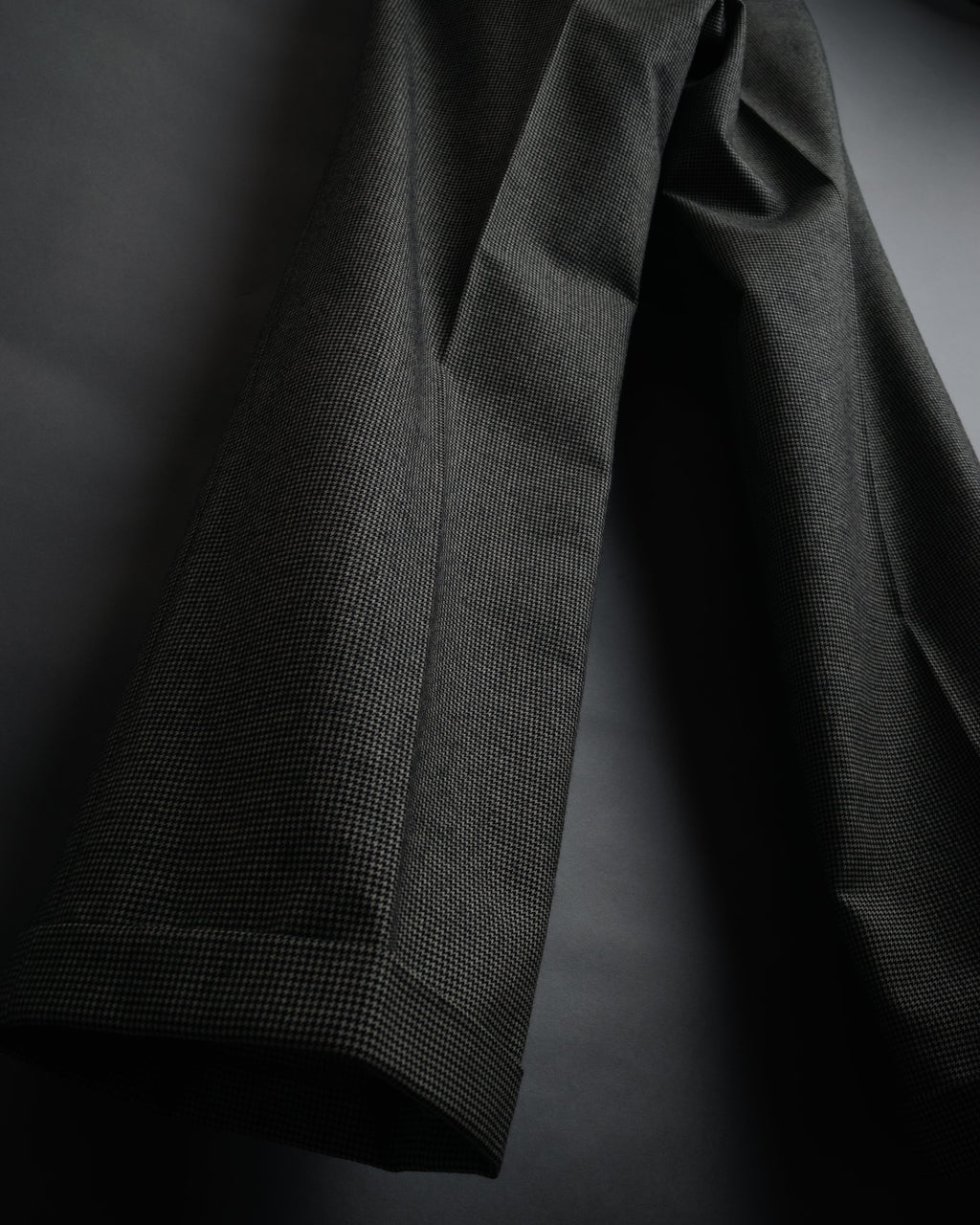“Polo by Ralph Lauren” 90’s Houndstooth two tuck wool trousers
