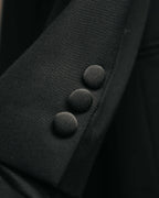 -SPECIAL- “FENDI” 90’s-00’s Peak lapel wool tuxedo tailored setup