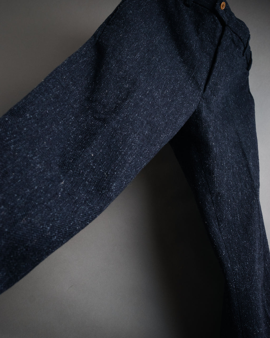 “visvim” 2014 AW Nep tweed cinch back trousers