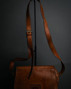 “CELINE” 90’s Leather triomphe shoulder bag