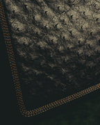 "LOEWE" 1990s to early 2000 ostrich leather shoulder bag