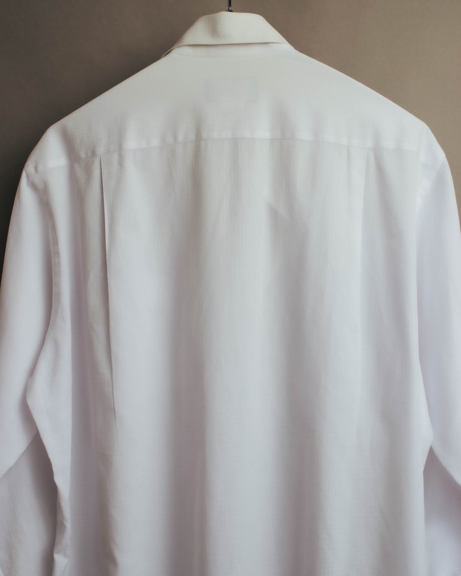 "CELINE" 90's-00's Textured long sleeve dress shirt