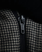 “Polo by Ralph Lauren” 90’s Houndstooth two tuck wool trousers