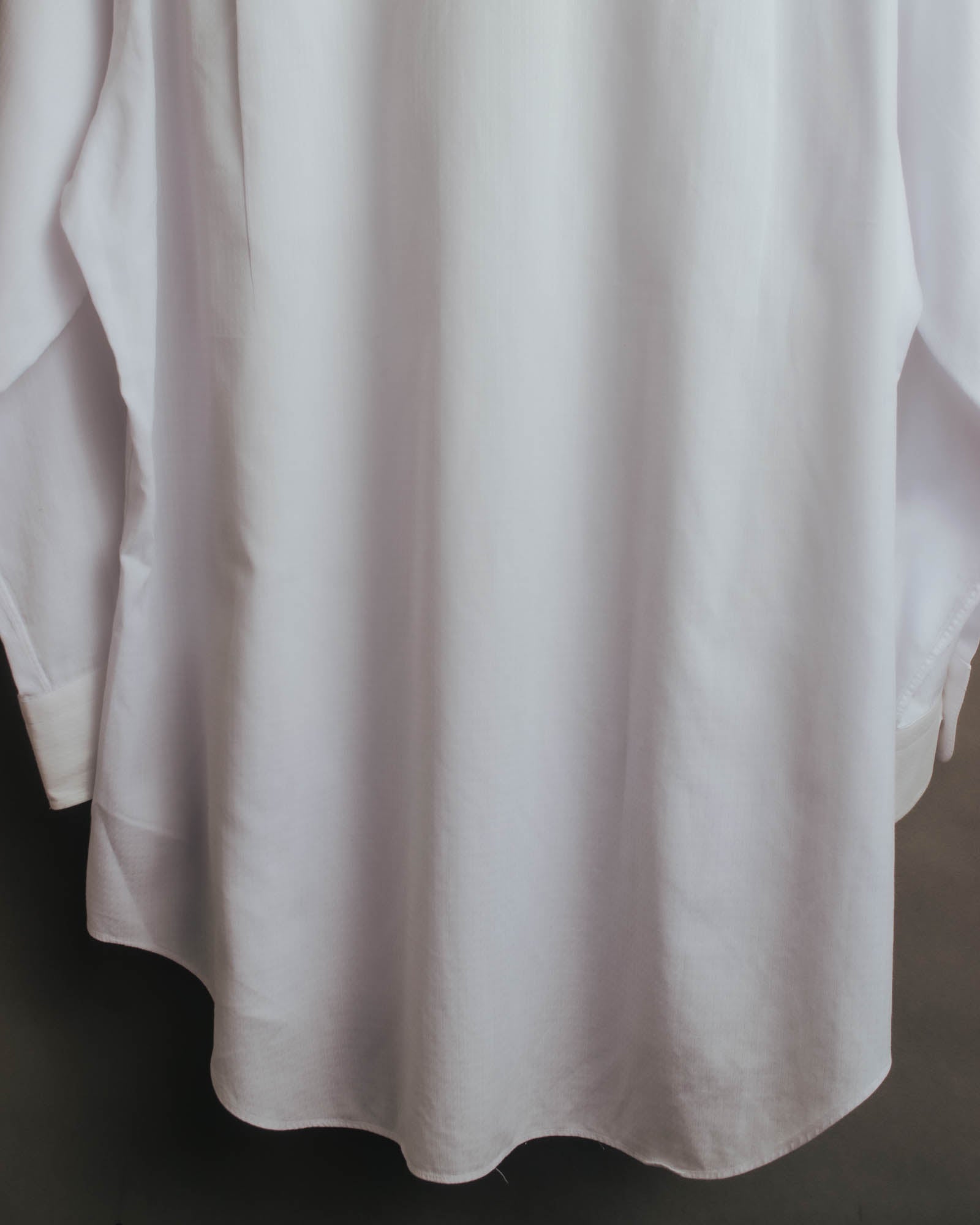 "CELINE" 90's-00's Textured long sleeve dress shirt