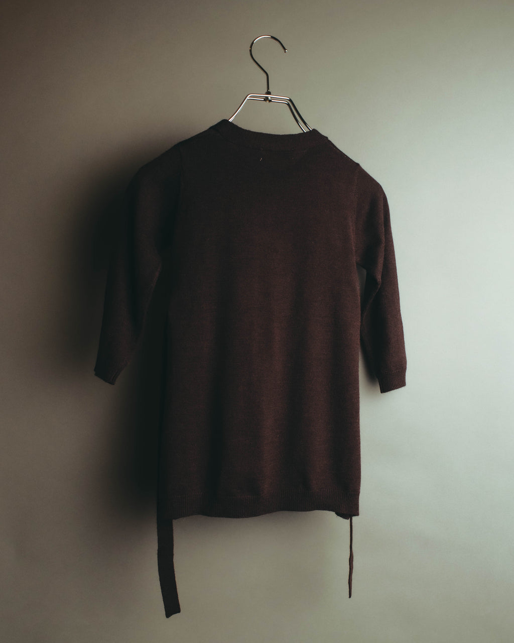 "CELINE" 90's-00's Soft angora blend kids knit sweater dress