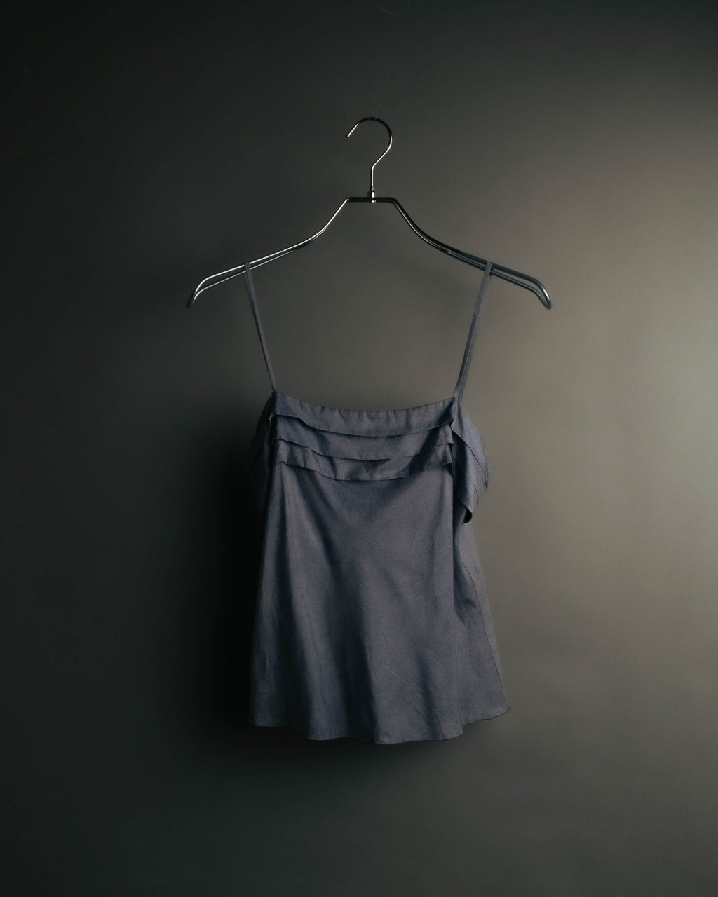 "Miu Miu" 90's-00's Delicate ruffled camisole top