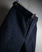 “visvim” 2014 AW Nep tweed cinch back trousers