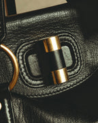 "–SPECIAL– Yves Saint Laurent" 00's-10's Soft leather 2-way handbag