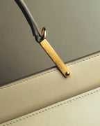 "BALENCIAGA" 2010's Structured leather top handle bag