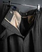 “Polo by Ralph Lauren” 90’s Houndstooth two tuck wool trousers