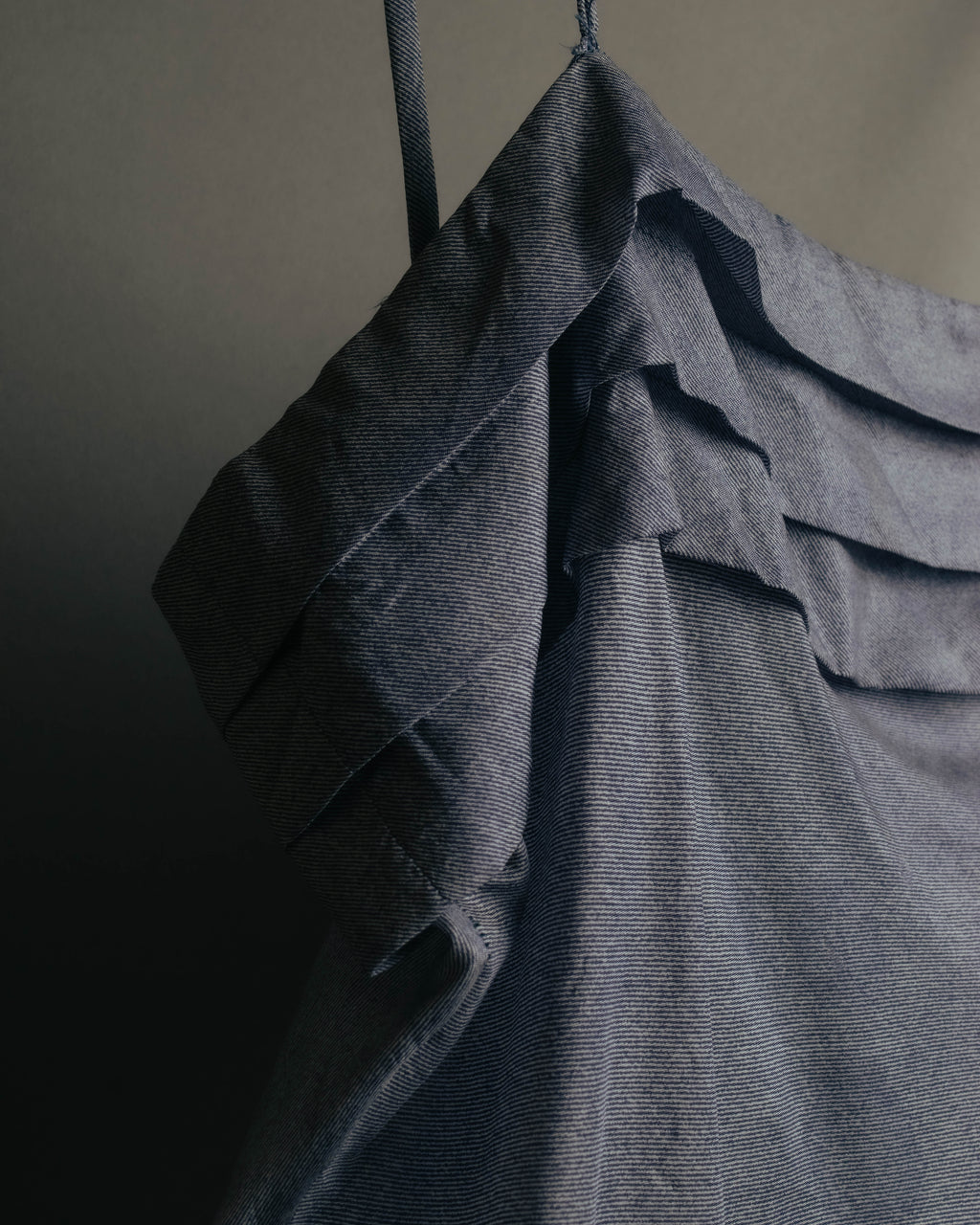 "Miu Miu" 90's-00's Delicate ruffled camisole top