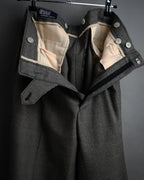 “Polo by Ralph Lauren” 90’s Houndstooth two tuck wool trousers