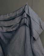 "Miu Miu" 90's-00's Delicate ruffled camisole top