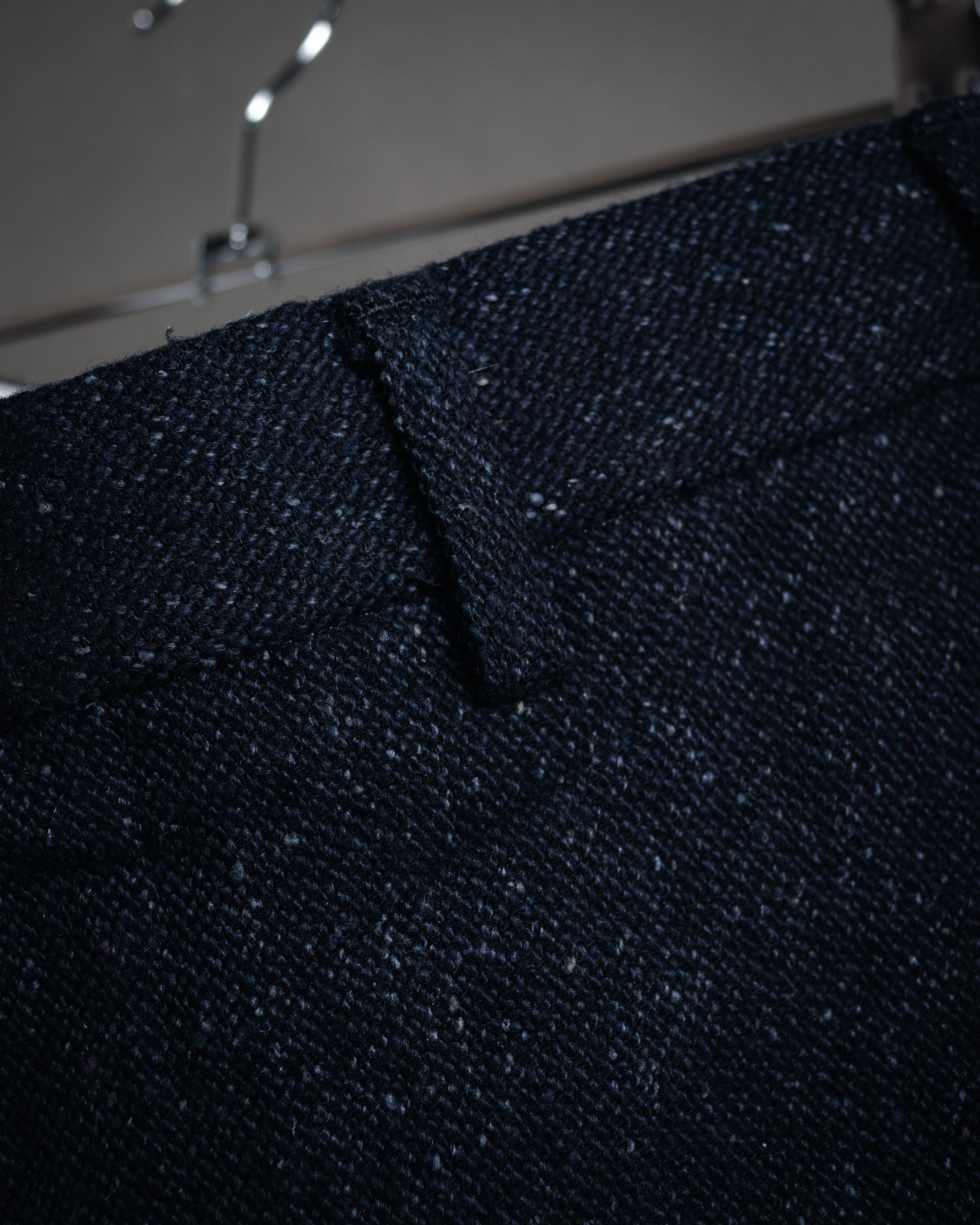 “visvim” 2014 AW Nep tweed cinch back trousers