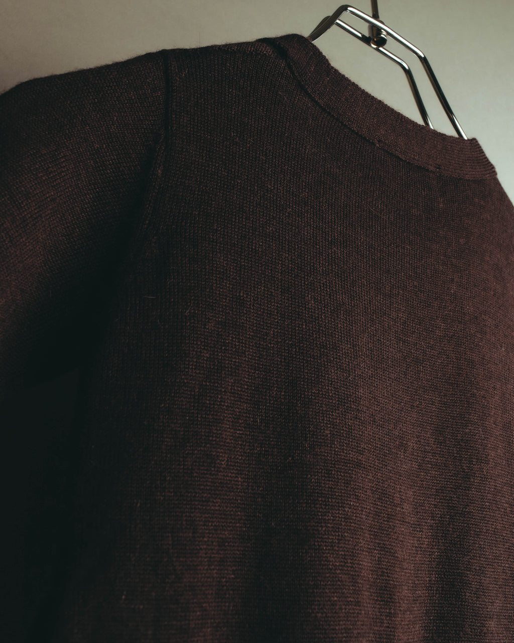"CELINE" 90's-00's Soft angora blend kids knit sweater dress