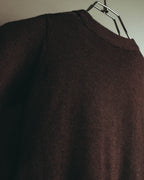 "CELINE" 90's-00's Soft angora blend kids knit sweater dress
