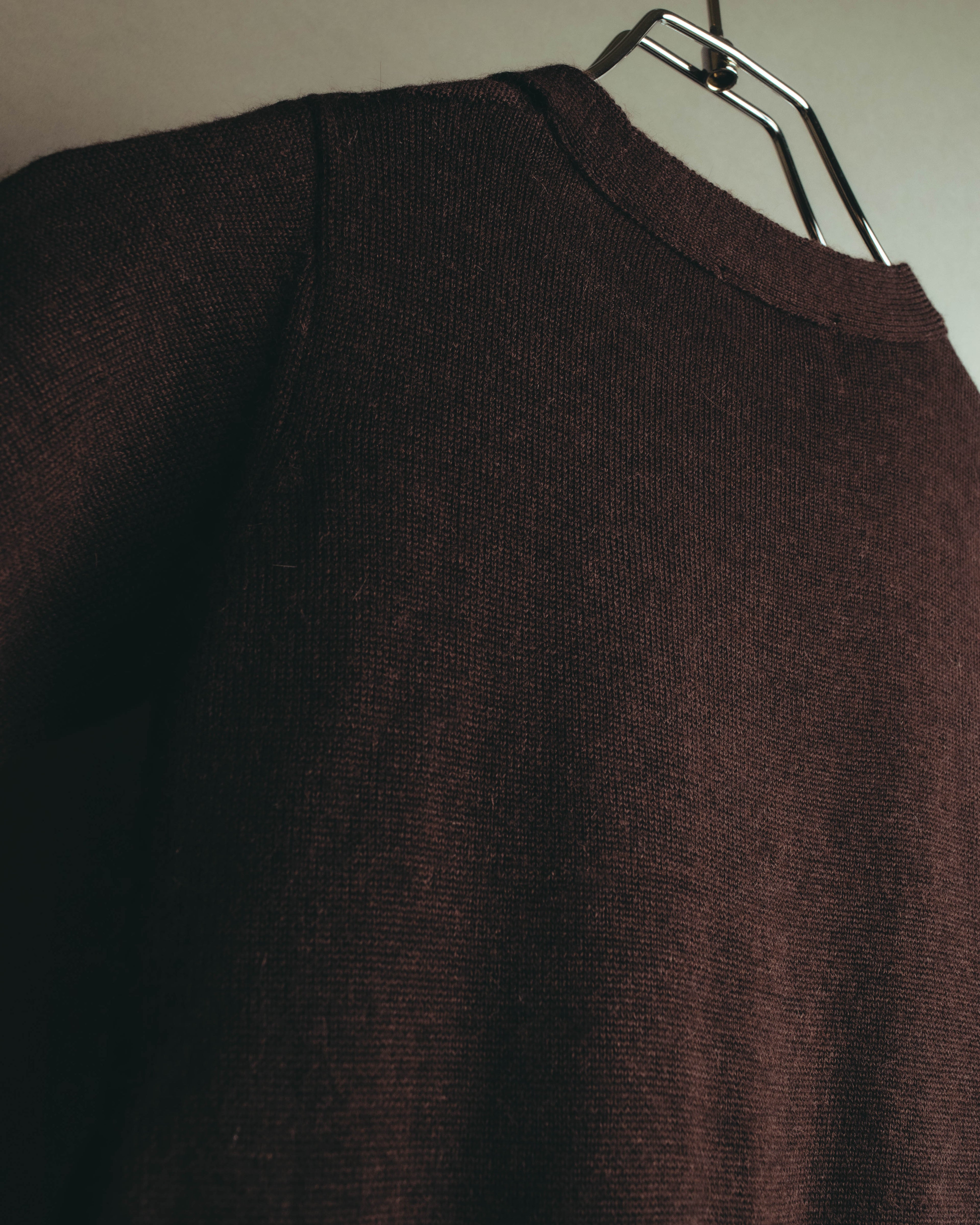 "CELINE" 90's-00's Soft angora blend kids knit sweater dress