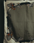 "Christian Dior" 80's Classic printed scarf