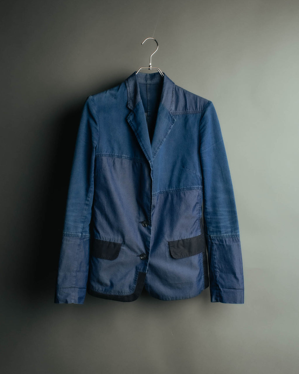 "Acne Studios" 2010's Patchwork cotton blazer