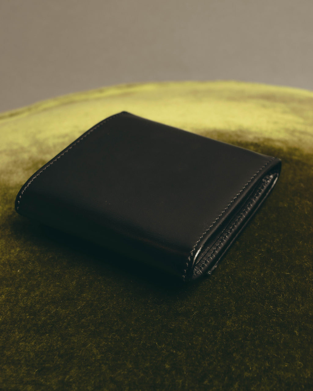 "Cartier" 00's-10's Sleek leather coin case