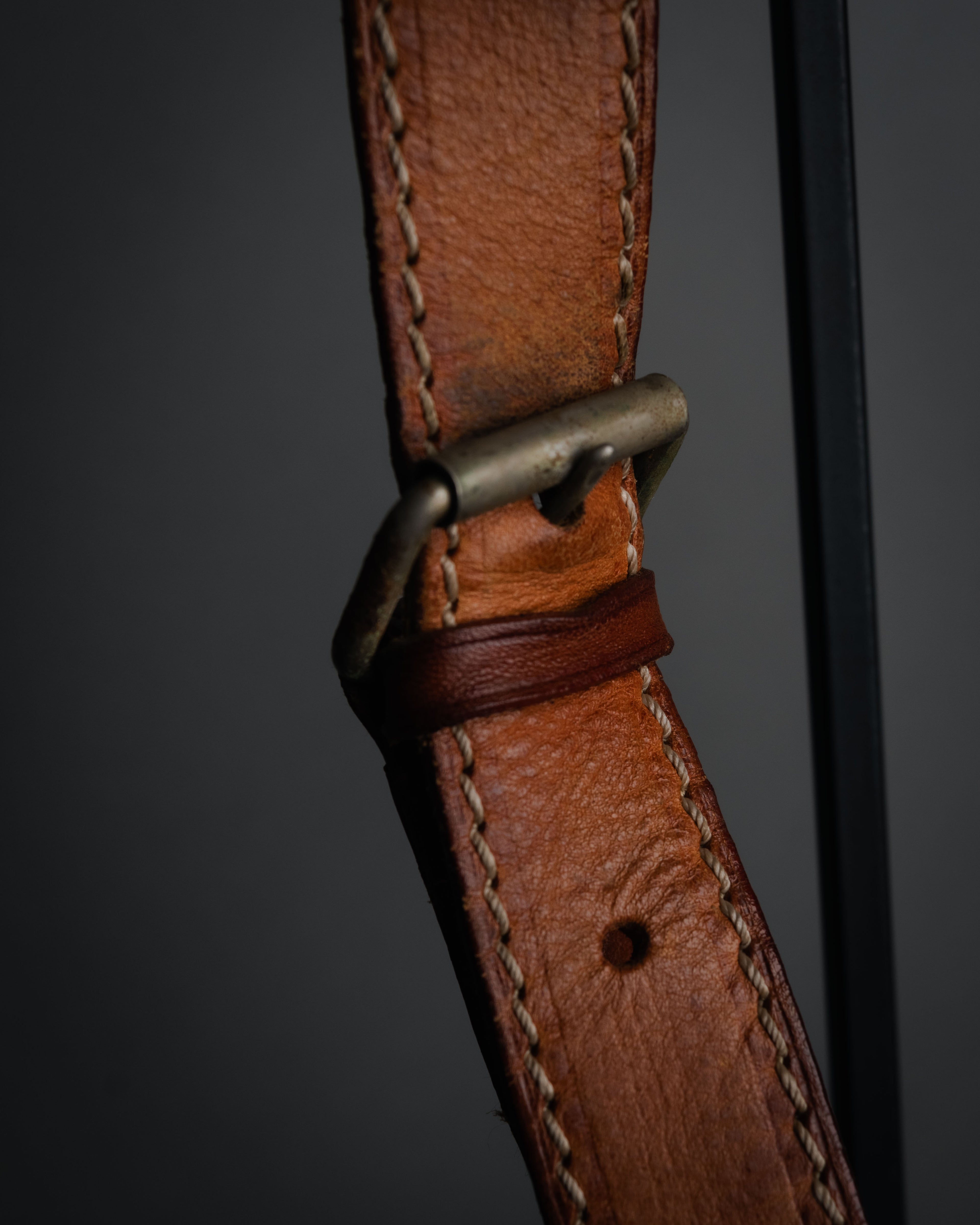 “CELINE” 90’s Leather triomphe shoulder bag