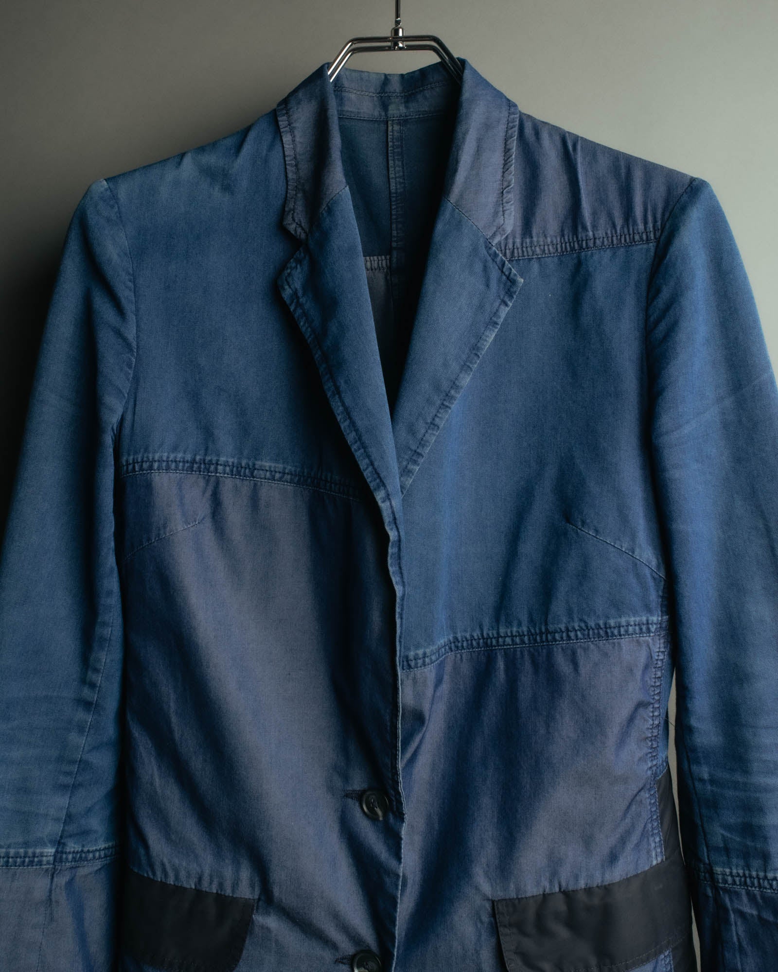 "Acne Studios" 2010's Patchwork cotton blazer