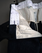 “visvim” 2014 AW Nep tweed cinch back trousers