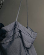 "Miu Miu" 90's-00's Delicate ruffled camisole top