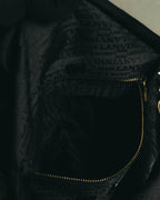 "LANVIN" 00's-10's Quilted leather shoulder bag